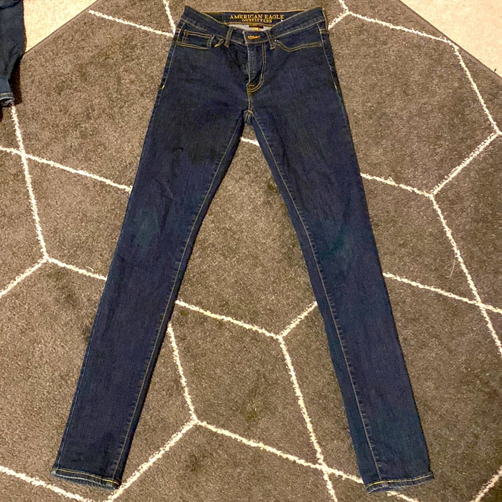 American Eagle super skinny jeans 28x34